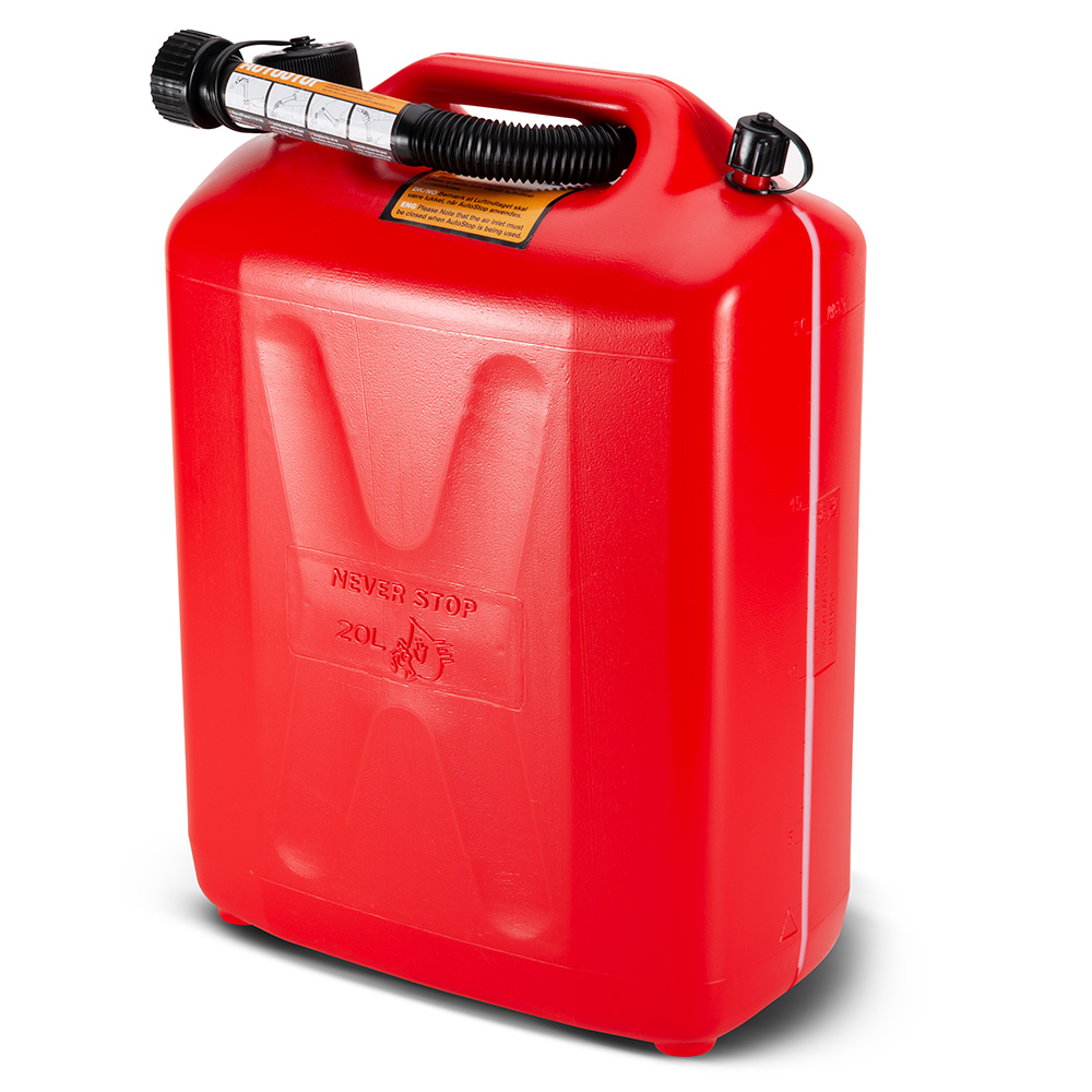 Bidon essence rouge 5 gallons 20L
